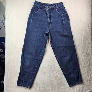 Vintage Levi’s Misses Jeans Tapered Denim 14 Retro paper bag 80s 90s